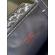 AAAAA Replica Goyard Anjou Saint Louis Mini Goyardine Canvas Calfskin Tote Bag Navy Fake Clone