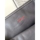 AAAAA Replica Goyard Anjou Saint Louis Mini goyardine canvas tote bag gray calf Fake Clone