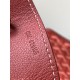 AAAAA Replica Goyard Anjou Saint Louis Mini Goyard canvas calfskin tote bag Red Fake Clone