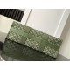 AAAAA Replica Goyard Villette Jacquard canvas tote bag Green Fake Clone