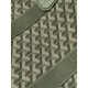AAAAA Replica Goyard Villette Jacquard canvas tote bag Green Fake Clone