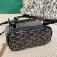 AAAAA Replica Goyard Alpin Mini Goyardine Canvas Backpack Black Fake Clone