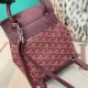 AAAAA Replica Goyard Alpin Mini Burgundy Goyardine Canvas Backpack Fake Clone