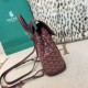 AAAAA Replica Goyard Alpin Mini Burgundy Goyardine Canvas Backpack Fake Clone