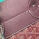 AAAAA Replica Goyard Alpin Mini Burgundy Goyardine Canvas Backpack Fake Clone