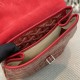 AAAAA Replica Goyard Alpin Mini Red Goyardine Canvas Backpack Fake Clone