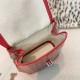 AAAAA Replica Goyard Alpin Mini Red Goyardine Canvas Backpack Fake Clone