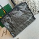 Replica Goyard Hardy PM goyardine canvas tote bag Black Knockoff Cheap AAAAA Replica Goyard Hardy PM goyardine canvas tote bag Black Fake Clone