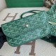 AAAAA Replica Goyard Hardy PM green goyardine canvas tote bag Fake Clone