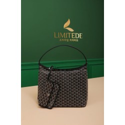 AAAAA Replica Goyardine Boheme Hobo Bag Black Fake Clone