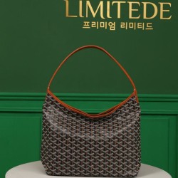 AAAAA Replica Goyardine Boheme Hobo bag brown Fake Clone
