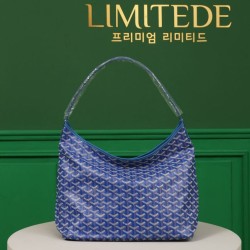 AAAAA Replica Goyardine Boheme Blue Hobo Bag Fake Clone