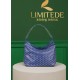 Replica Goyardine Boheme Blue Hobo Bag Knockoff Cheap AAAAA Replica Goyardine Boheme Blue Hobo Bag Fake Clone