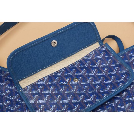 Replica Goyardine Boheme Blue Hobo Bag Knockoff Cheap AAAAA Replica Goyardine Boheme Blue Hobo Bag Fake Clone