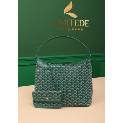 AAAAA Replica Goyardine Boheme Green Hobo Bag Fake Clone