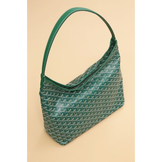 AAAAA Replica Goyardine Boheme Green Hobo Bag Fake Clone