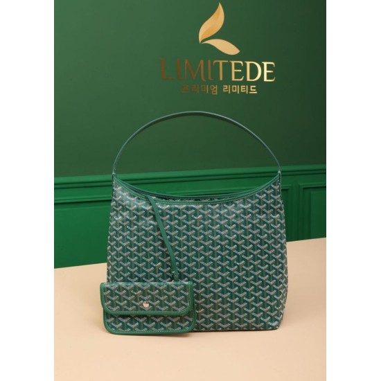 AAAAA Replica Goyardine Boheme Green Hobo Bag Fake Clone