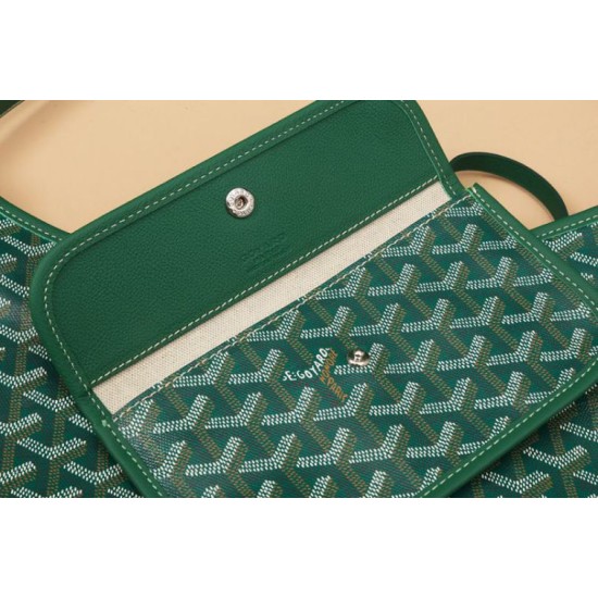 AAAAA Replica Goyardine Boheme Green Hobo Bag Fake Clone
