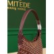 AAAAA Replica Goyardine Boheme Hobo Bag Burgundy Fake Clone