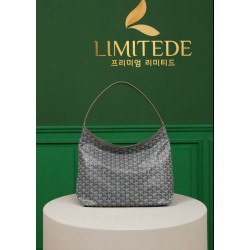 Replica Goyardine Boheme hobo bag grey Knockoff Cheap AAAAA Replica Goyardine Boheme hobo bag grey Fake Clone