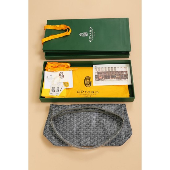 AAAAA Replica Goyardine Boheme hobo bag grey Fake Clone