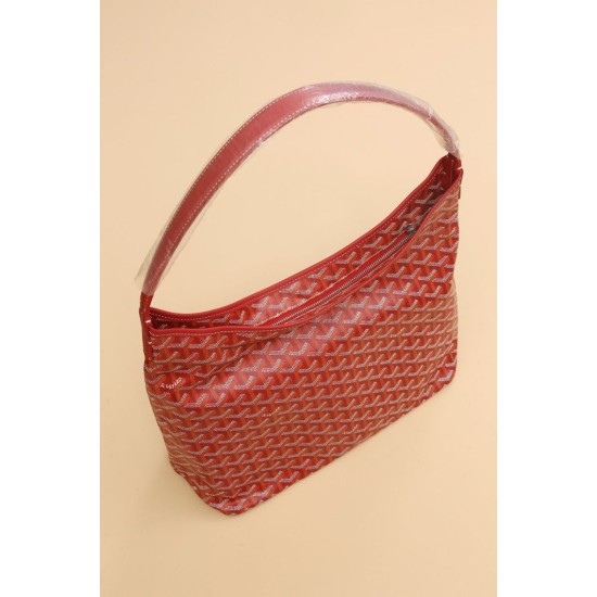AAAAA Replica Goyardine Boheme Red Hobo Bag Fake Clone