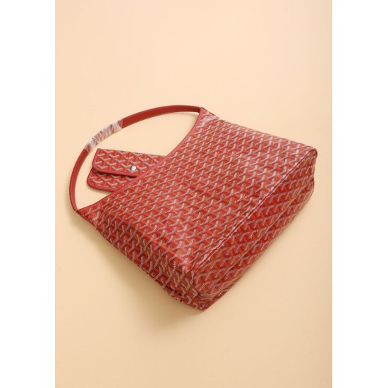 AAAAA Replica Goyardine Boheme Red Hobo Bag Fake Clone
