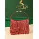 AAAAA Replica Goyardine Boheme Red Hobo Bag Fake Clone