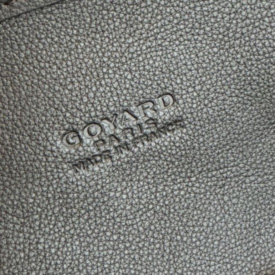 AAAAA Replica Goyard Saint Léger softshell backpack black Goyardine canvas Fake Clone