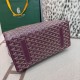 AAAAA Replica Goyard Saint Léger softshell backpack burgundy Goyardine canvas Fake Clone