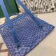 Replica Goyard Saint Léger softshell backpack blue Goyardine canvas Knockoff Cheap AAAAA Replica Goyard Saint Léger softshell backpack blue Goyardine canvas Fake Clone