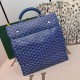 Replica Goyard Saint Léger softshell backpack blue Goyardine canvas Knockoff Cheap AAAAA Replica Goyard Saint Léger softshell backpack blue Goyardine canvas Fake Clone