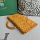 AAAAA Replica Goyard Saint Léger softshell backpack yellow Goyardine canvas Fake Clone