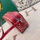 AAAAA Replica Goyard Cap-Vert PM Goyardine canvas bag red Fake Clone