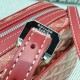 AAAAA Replica Goyard Cap-Vert PM Goyardine canvas bag red Fake Clone