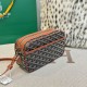 AAAAA Replica Goyard Cap-Vert PM Goyardine canvas bag brown Fake Clone