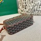 AAAAA Replica Goyard Cap-Vert PM Goyardine canvas bag brown Fake Clone