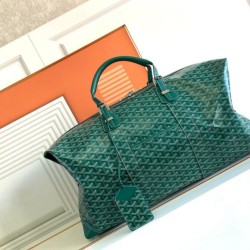 AAAAA Replica Goyard Boeing 55 travel bag green Fake Clone