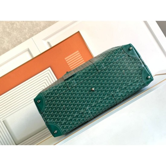 AAAAA Replica Goyard Boeing 55 travel bag green Fake Clone