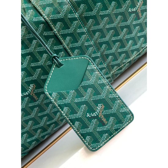AAAAA Replica Goyard Boeing 55 travel bag green Fake Clone