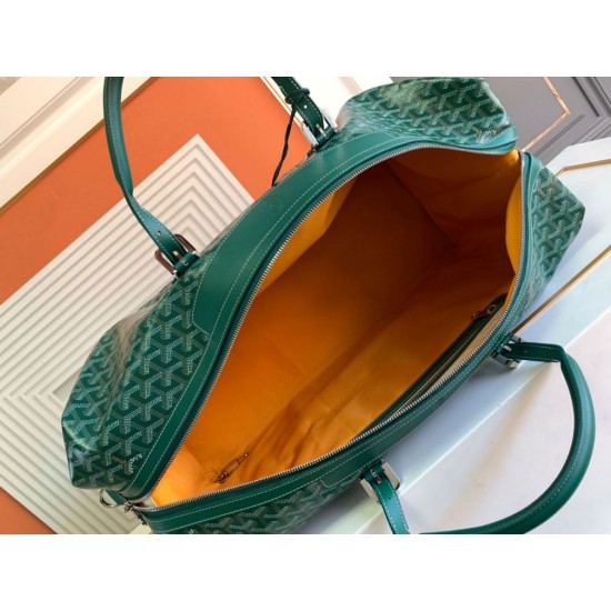AAAAA Replica Goyard Boeing 55 travel bag green Fake Clone