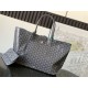 Replica Goyard Saint Louis PM/GM Goyardine coated tote bags gray Knockoff Cheap AAAAA Replica Goyard Saint Louis PM/GM Goyardine coated tote bags gray Fake Clone