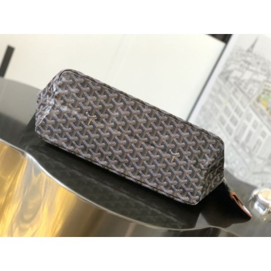 AAAAA Replica Goyard Saint Louis PM/GM Goyardine coated tote bags brown Fake Clone
