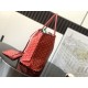 AAAAA Replica Goyard Saint Louis PM/GM Tote Bags Goyardine Coated Red Fake Clone