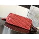 AAAAA Replica Goyard Saint Louis PM/GM Tote Bags Goyardine Coated Red Fake Clone