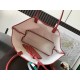 AAAAA Replica Goyard Saint Louis PM/GM Tote Bags Goyardine Coated Red Fake Clone