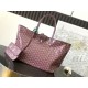 Replica Goyard Saint Louis PM/GM tote bags Burgundy Goyardine coating Knockoff Cheap AAAAA Replica Goyard Saint Louis PM/GM tote bags Burgundy Goyardine coating Fake Clone