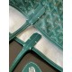 AAAAA Replica Goyard Saint Louis PM/GM tote bags Green Goyardine coated Fake Clone