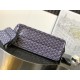 AAAAA Replica Goyard Saint Louis PM/GM Tote Bags Goyardine Coated Black Fake Clone