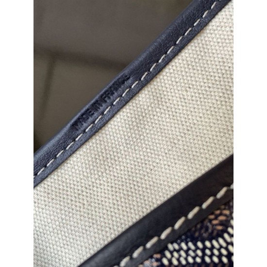 AAAAA Replica Goyard Saint Louis PM/GM Tote Bags Goyardine Coated Black Fake Clone